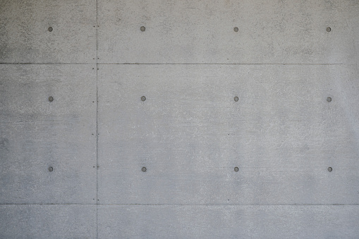 Natural cement shades found in a concrete construction.