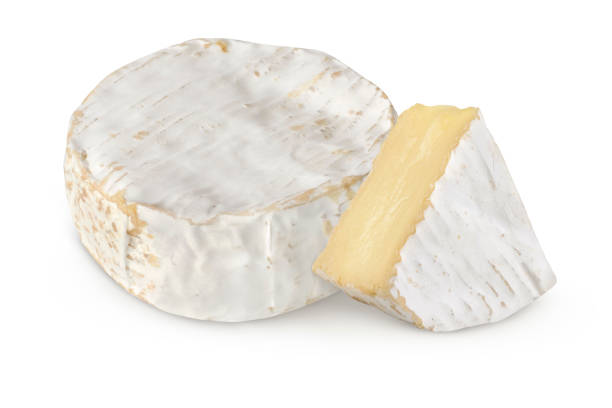 istock Camembert cheese isolated on white background 1937852409