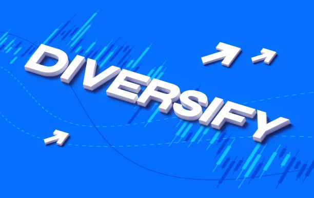 istock Diversify Stock Investment Chart 3D Background 1937890615
