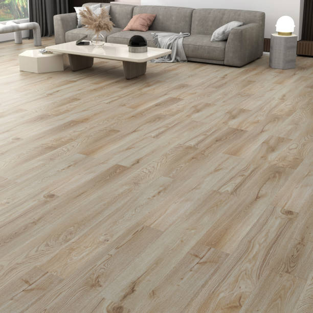 living room interior. furniture set . 3D rendering Show parquet in modern interior. Modern interior with wooden parquet and modern furniture carpet cushion stock pictures, royalty-free photos & images