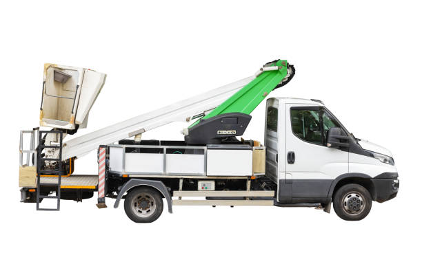 istock special vehicle with lift for electricians 1937914284
