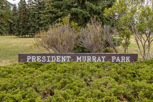 President Murray Park is located in the Varsity View neighborhood of Saskatoon.