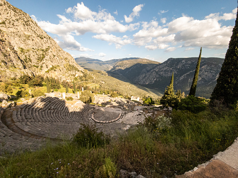 Ancient City of Delphi , Greece