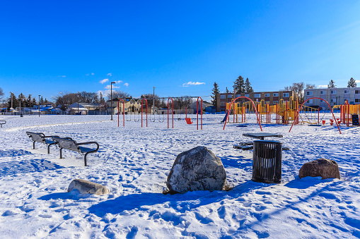 Pleasant Hill Park is located in the Pleasant Hill neighborhood of Saskatoon.