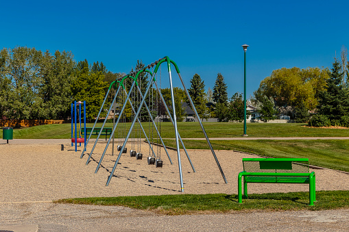 Robert Hunter Park East is located in the River Heights neighborhood of Saskatoon.