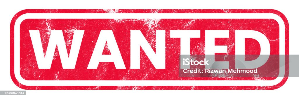 Wanted Sign Vector Rustic Wanted Sign Vector Illustration Isolated On White Background ...