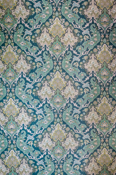 istock Muted Green and Teal Wallpaper 1938144058