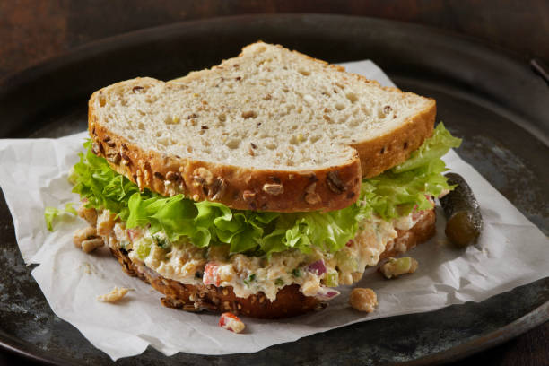 Creamy Chick Pea Salad Sandwich