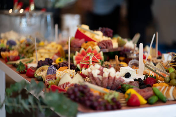 istock Luxury High End Charcuterie Event Food 1938297211