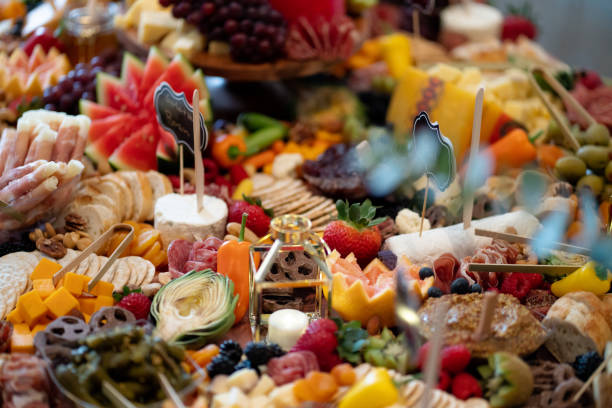 istock Luxury High End Charcuterie Event Food 1938297715