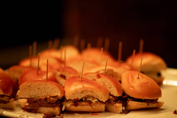 Sliders at high end event