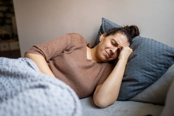 istock Woman has pain 1938414260