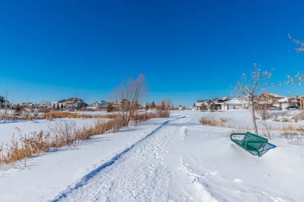 Donna L. Birkmaier Park is located in the Briarwood neighborhood of Saskatoon.