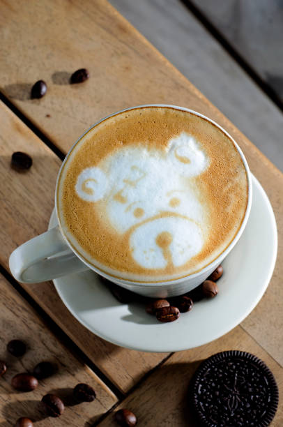 istock cup of cappuccino seen from above 1938525198
