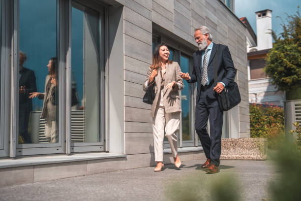 istock Diverse Professionals Commuting in Urban Financial Hub 1938537965