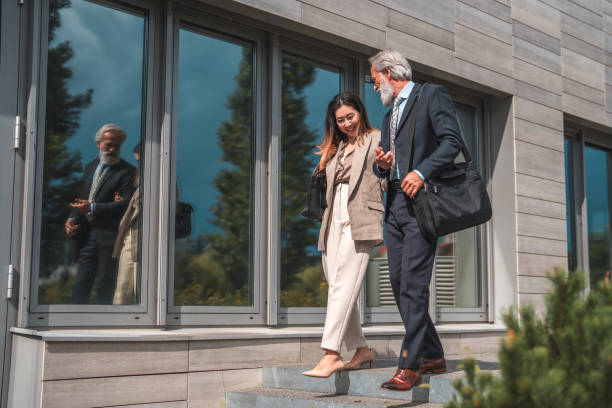 istock Diverse Colleagues Enroute to Workplace 1938537972