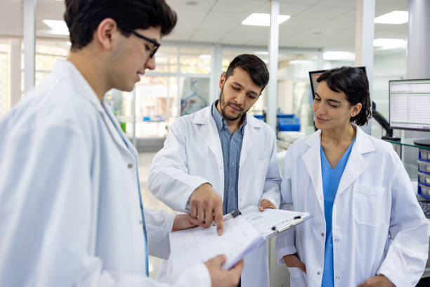 istock Doctors discussing test results at a laboratory 1938554574