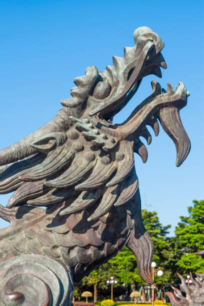 istock Bronze dragon statue in Forbidden City 1938567689