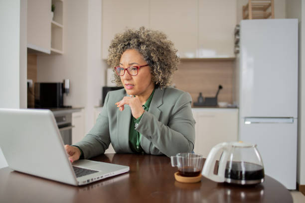istock Woman working from home 1938587096