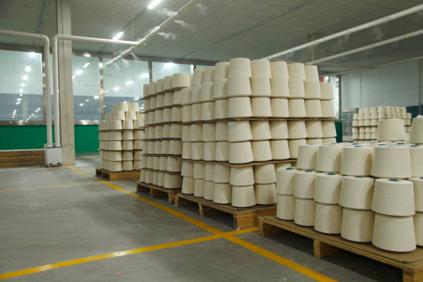 istock In industrial sewing machine spun yarn, many thread together 1938670669