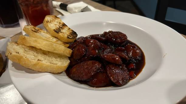 istock Chorizo in Red Wine with Bread 1938888915