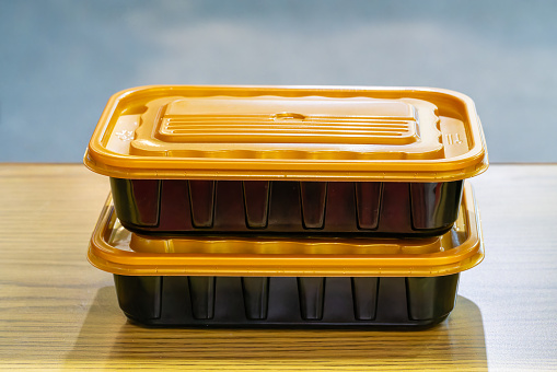 Environmentally friendly food trays, fast food packaging