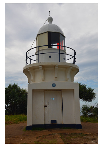 Fingal Head lighthouse is located in Kingscliff Northern New South Wales.