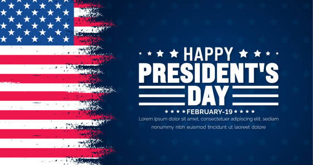 istock February 19 is President's Day background template with USA flag theme concept. Holiday concept. American Flag design President Day celebrated on the third Monday of February every year. 1939092443