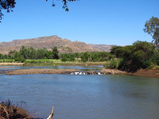 istock Blue Nile river in Ethiopia, Africa 1939156292