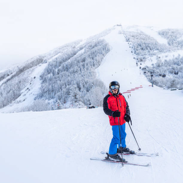 istock Young man skiing in Colorado USA 1939168859