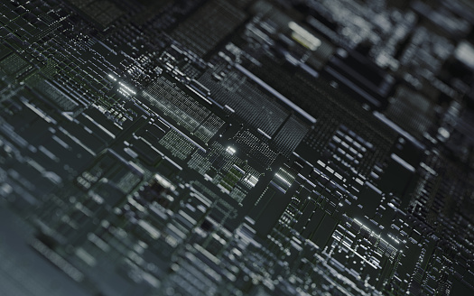 Abstract,close up of Mainboard Electronic computer background.\n(IOT,Internet of Things)