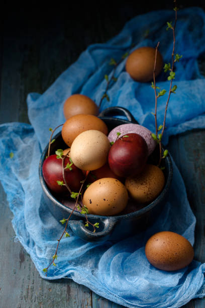 istock Still life with eggs and flowers 1939313947