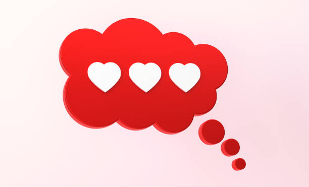 istock Thought Bubble And Love. Valentines Day Background 1939318333