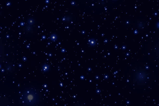 istock Background of falling particles of magic dust. Energy light of blue dust particles. 1939363132