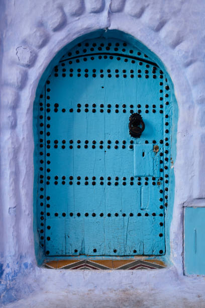 istock Blue door in Chefchaouen, Morocco 1939363653