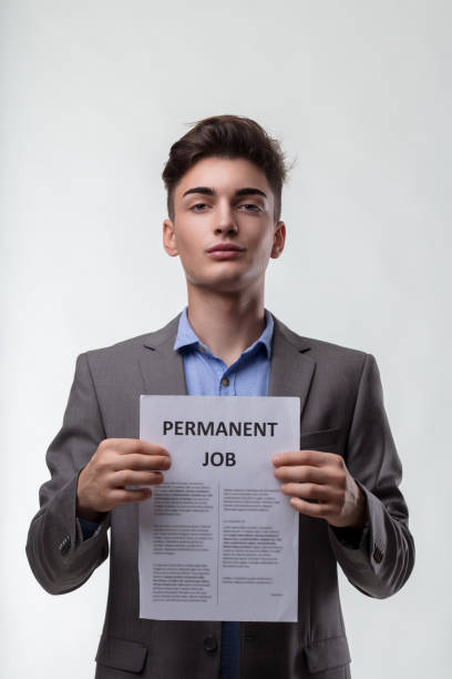 istock Permanent employment contract held by poised professional 1939467239