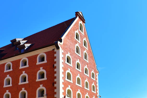 Bydgoszcz, Poland - July 9, 2023: District museum, modern art gallery.
