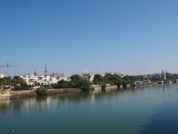 istock Cityscape Seville with river 1939502845