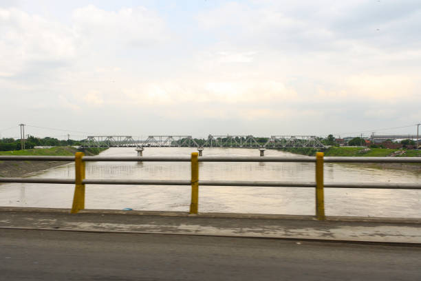 istock View of iron railway bridge above river 1939650625