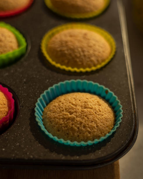 istock Delectable Almond Muffins: Irresistible Bakery Delights 1939678293