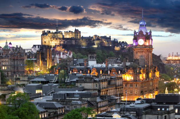 istock Aerial view from Calton Hill, Edinburgh, Great Britain 1939679367