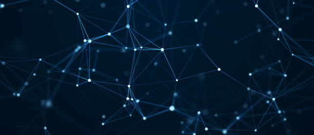 istock Abstract digital background of points and lines. Glowing plexus. Big data. Network or connection. Abstract technology science background. 3d rendering 1939705165