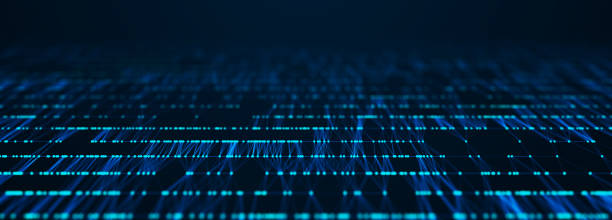 istock Corrupted network or connection. Abstract digital background of points and lines. Glowing plexus. Big data. Abstract technology science background. 3d rendering 1939705949