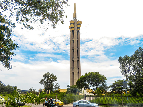 Limete Tower (Tour de l'Échangeur) in Kinshasa in Democratic Republic of Congo.