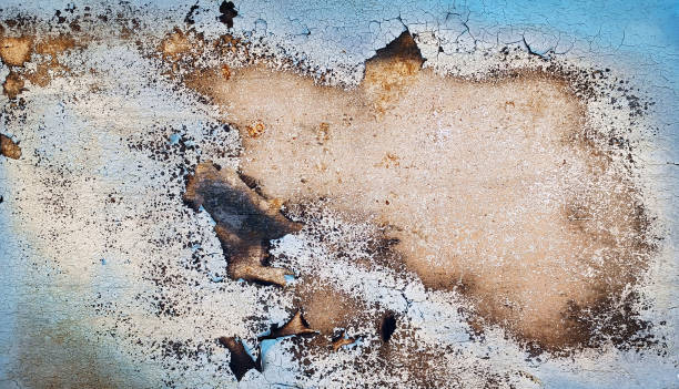 istock Abstract blue background. Beige middle. Craquelure 1939770782