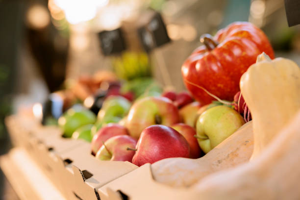 istock Vibrant fresh produce packed in boxes 1939787506