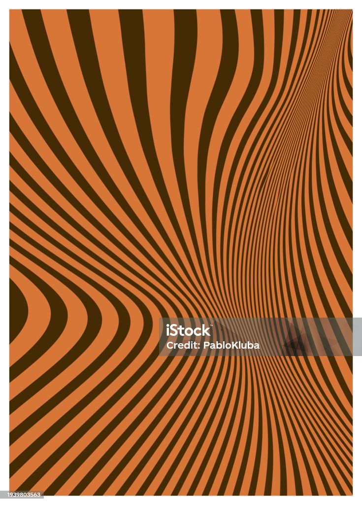 Swirl Distorted Pattern Twisted And Distorted Vector Groovy Hippie Background Waves Swirl Twirl ...