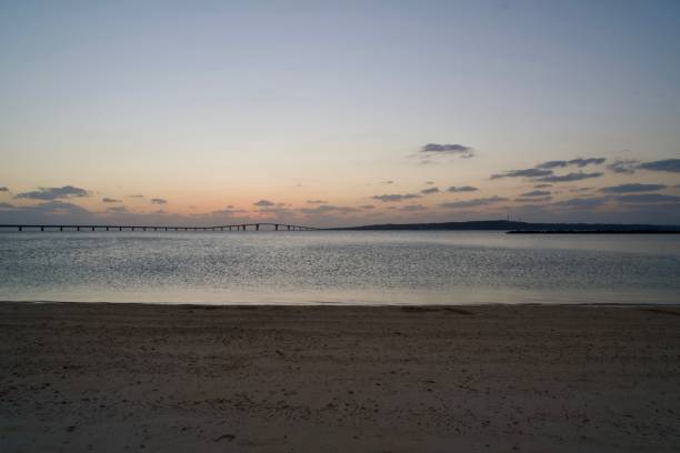 istock Sunset beach after sunset in Miyakojima. 1939840248