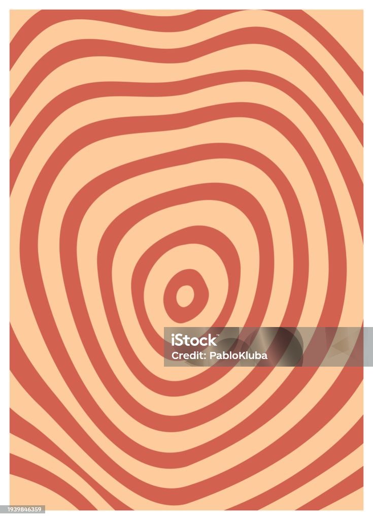 Swirl Distorted Pattern Twisted And Distorted Vector Groovy Hippie Background Waves Swirl Twirl ...