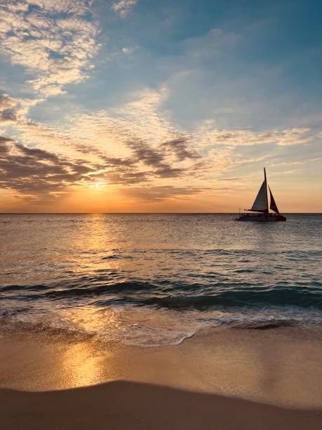 istock Colorful sunset over the sea. 1939867776
